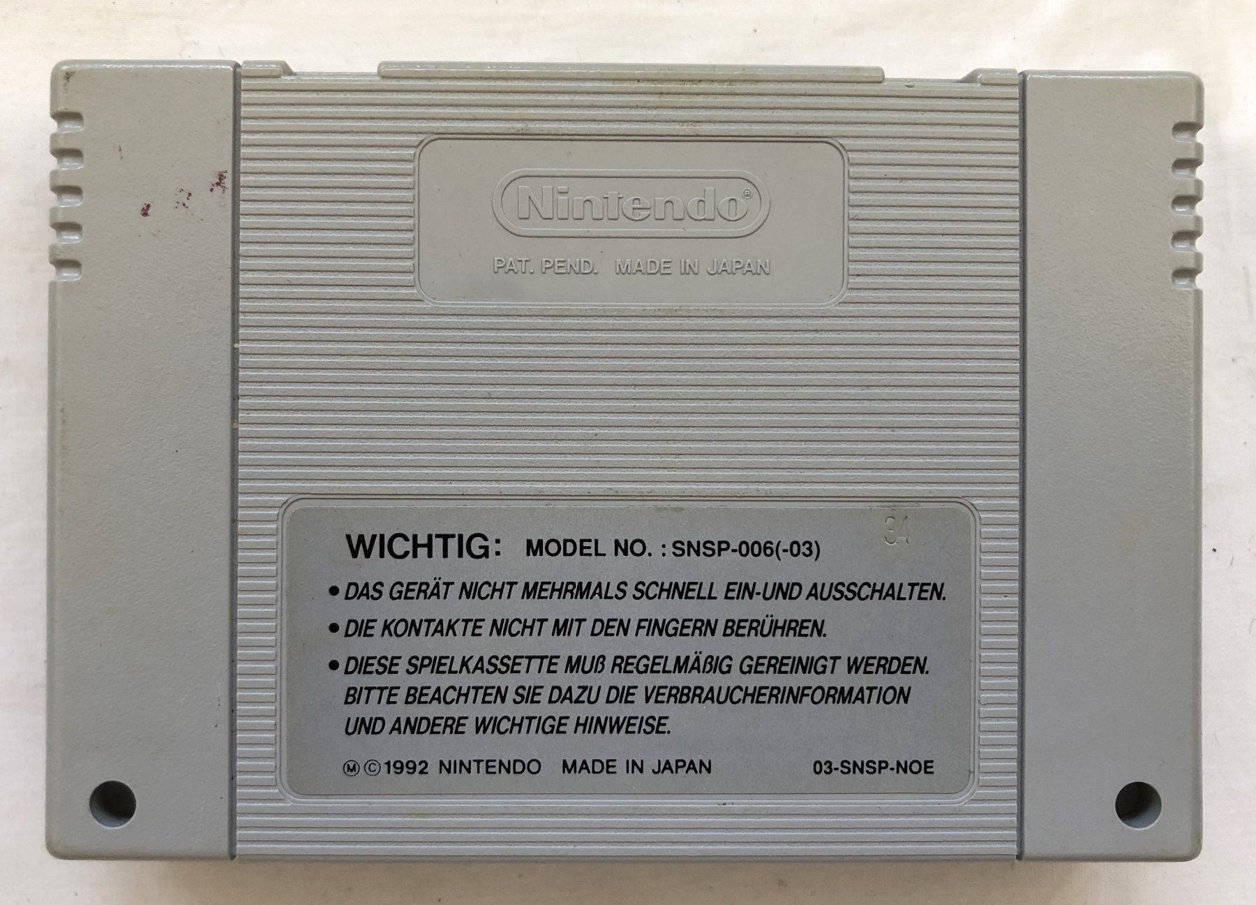 Nintendo Giochi: SNES - Stunt Race - Super FX – Usato da Schaffhausen venduto da durruti 1