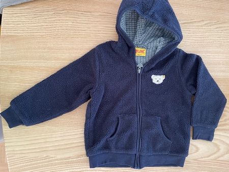 Kuschelige Jacke von STEIFF - Gr. 98 - Polyester & Baumwolle
