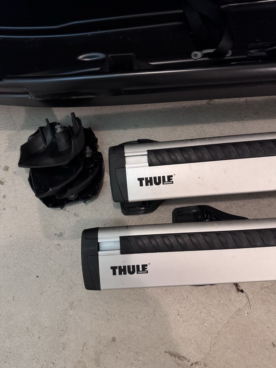 Thule Box da tetto: Thule Dachbox Alpine mit Rapid System 753 – Usato da Egg b. Zürich venduto da rvongunt 4