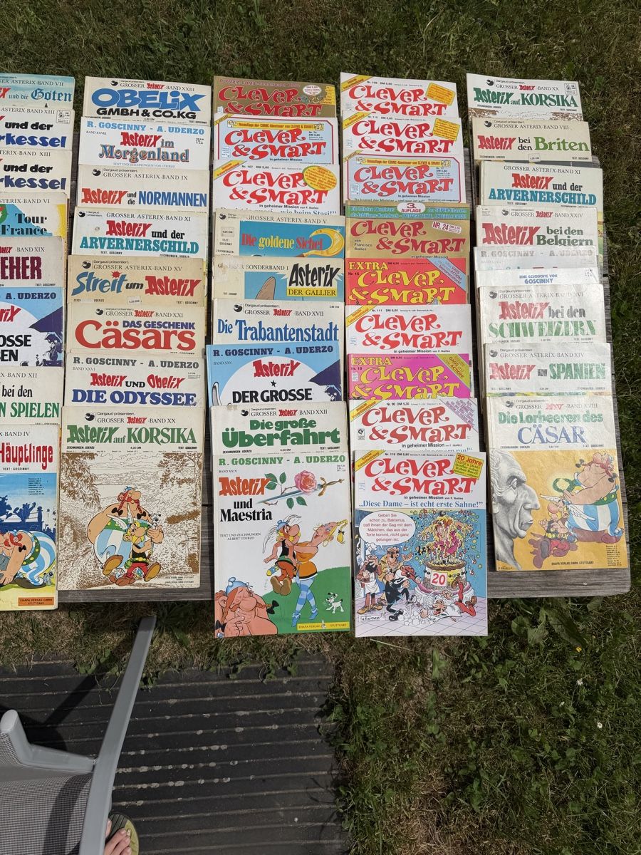 Fumetti: Grosse Comic Sammlung: Asterix, Lucky Luke, Clever&Smart – Usato da Samstagern venduto da Schweinchendick 1