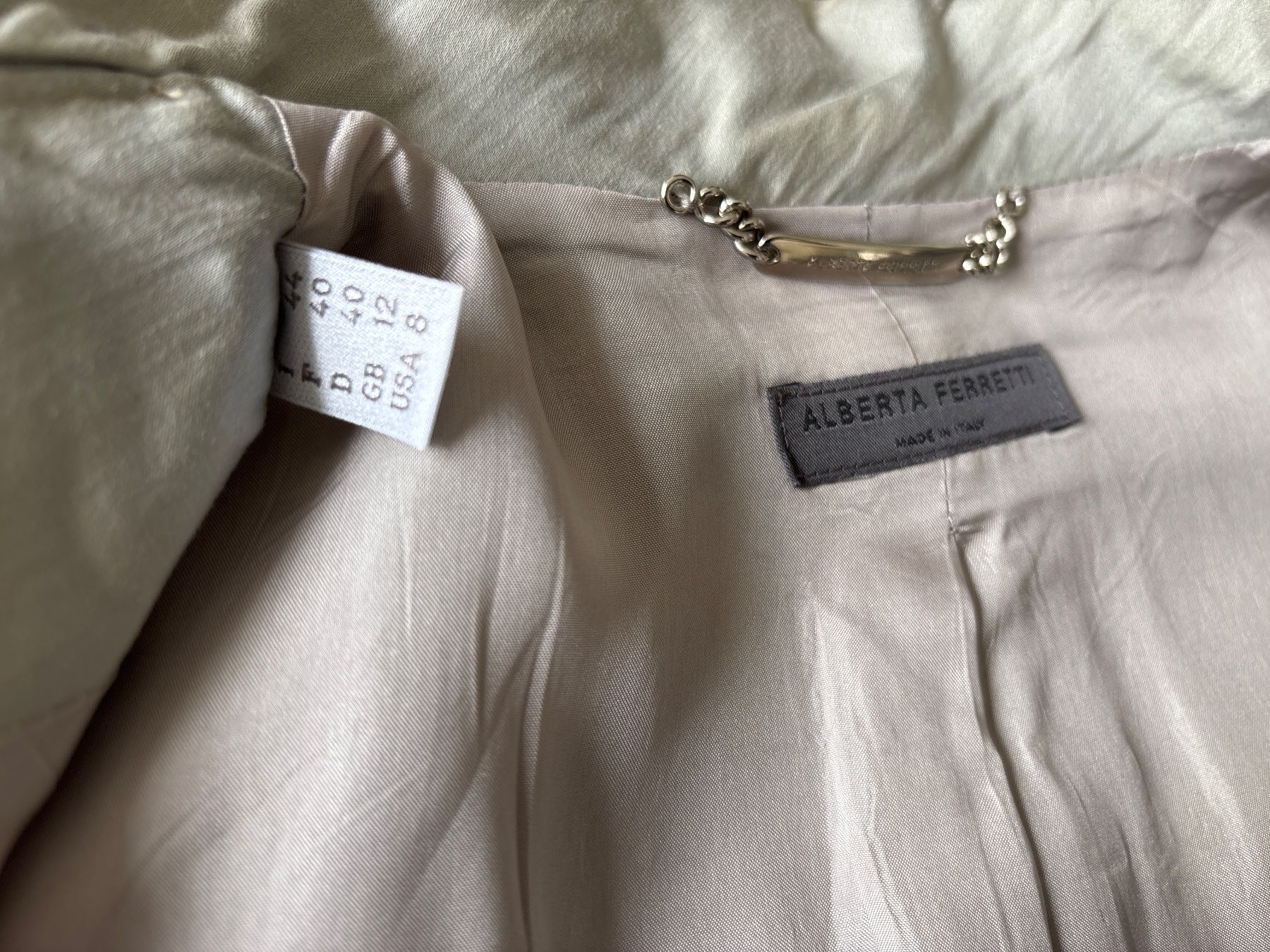 Completi & Tailleur: Alberta Ferretti Blazer mit passender Hose – Usato da Suhr venduto da star033 6