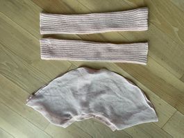 Mädchen Balletttröckchen Taille 54cm und Stulpen39cm  rosa