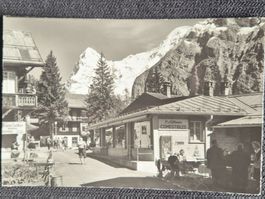 Ansichtskarte Mürren Dorfpartie Eiger Mönch ca.1950er