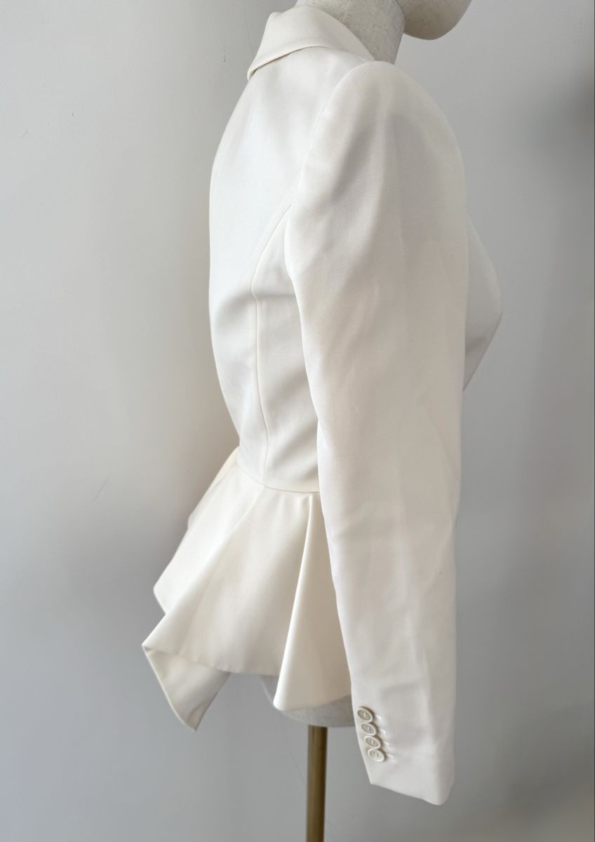 Alexander Mcqueen Giacche: Alexander McQueen Blazer weiss – Nuovo (secondo la descrizione) da Zürich venduto da di_archive 3