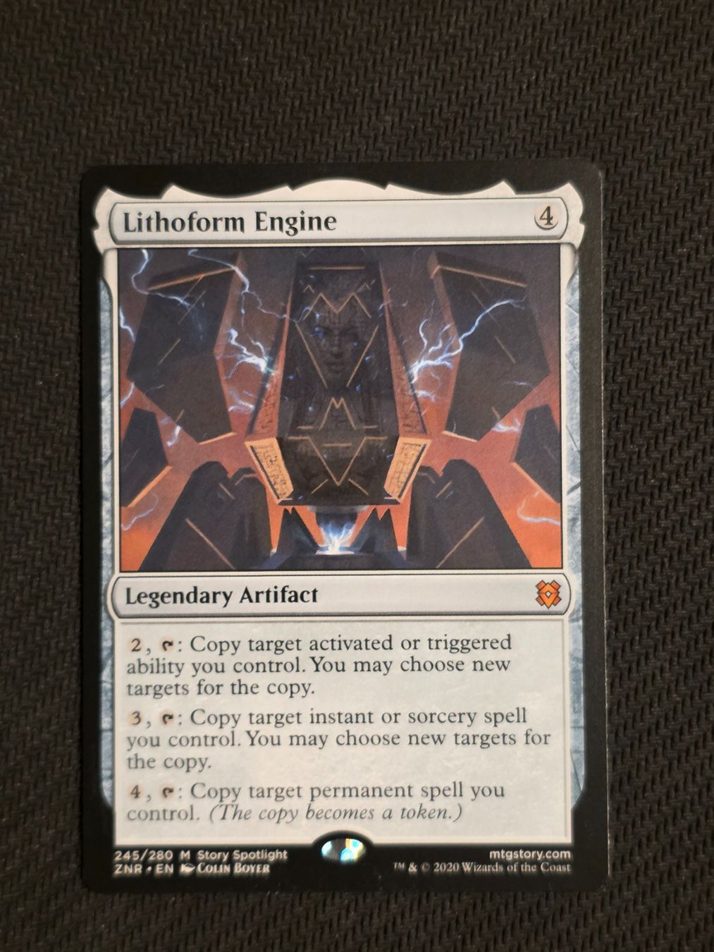 Magic The Gathering Sammelbilder & Trading cards: Lithoform Engine  -  MTG – Gebraucht aus Zürich von Semagets