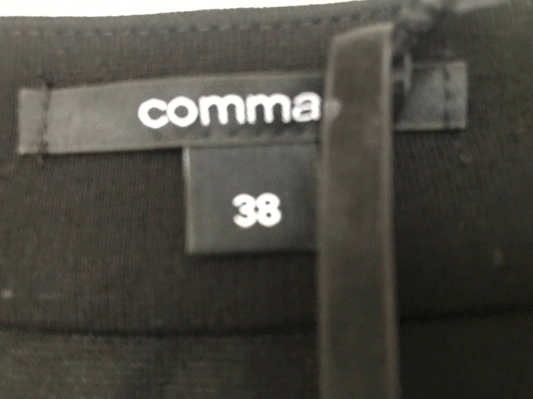 Comma Vestiti: Schickes, schwarzes Kleid von Comma, Grösse 38 – Usato da Freienstein venduto da Jessy024 2
