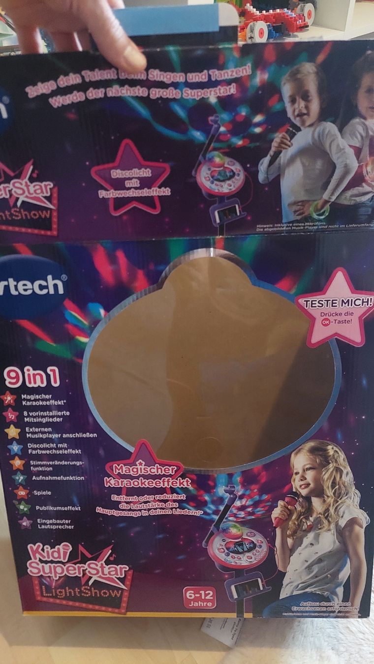 Vtech Giocattoli: V Tech KaraokeSet,KidiZoom 9in1,wunderschöne Gesangapparat. – Usato da Basel venduto da O-MEGA 9