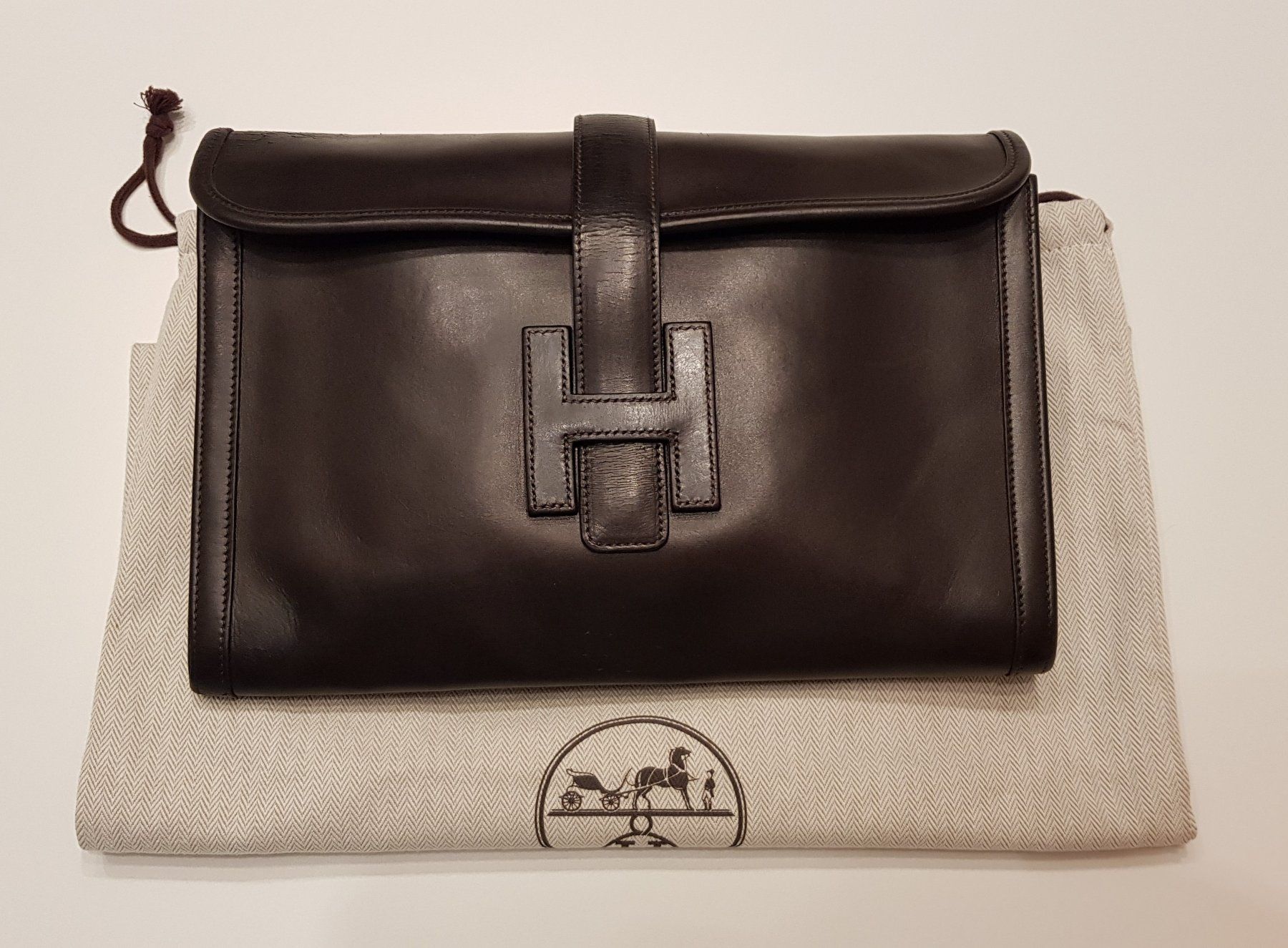 Hermès Borse da donna: Hermès Jige clutch – Usato da Zug venduto da LindaManga 5