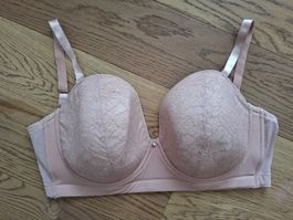 Trägerloser BH von Curvy Kate in 85M