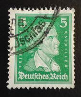 Briefmarke Deutsches Reich 1926 Schiller