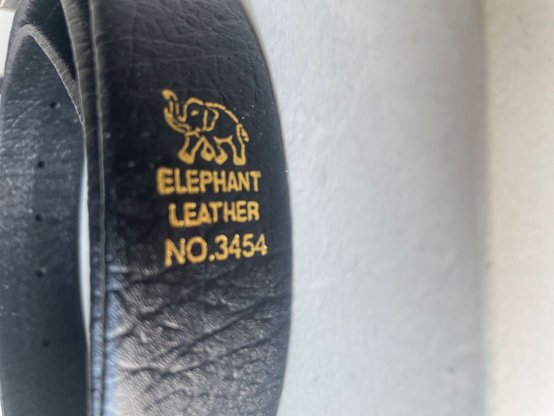 Cinture: Elefantenleder-Herrengürtel – Usato da Minusio venduto da Pink222