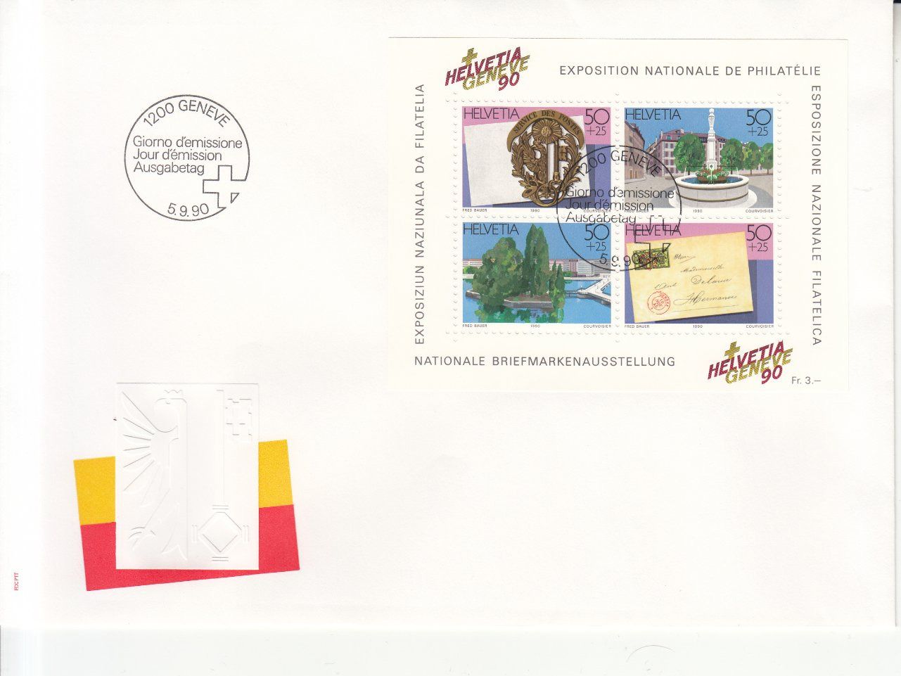 Tutti i francobolli: SBK W72  FDC – Usato da Bürglen TG venduto da StampGraf