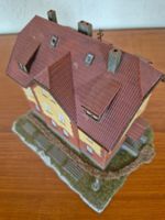 Eisenbahnerwohnheim Industriewohnhaus gross und dekorativ H0