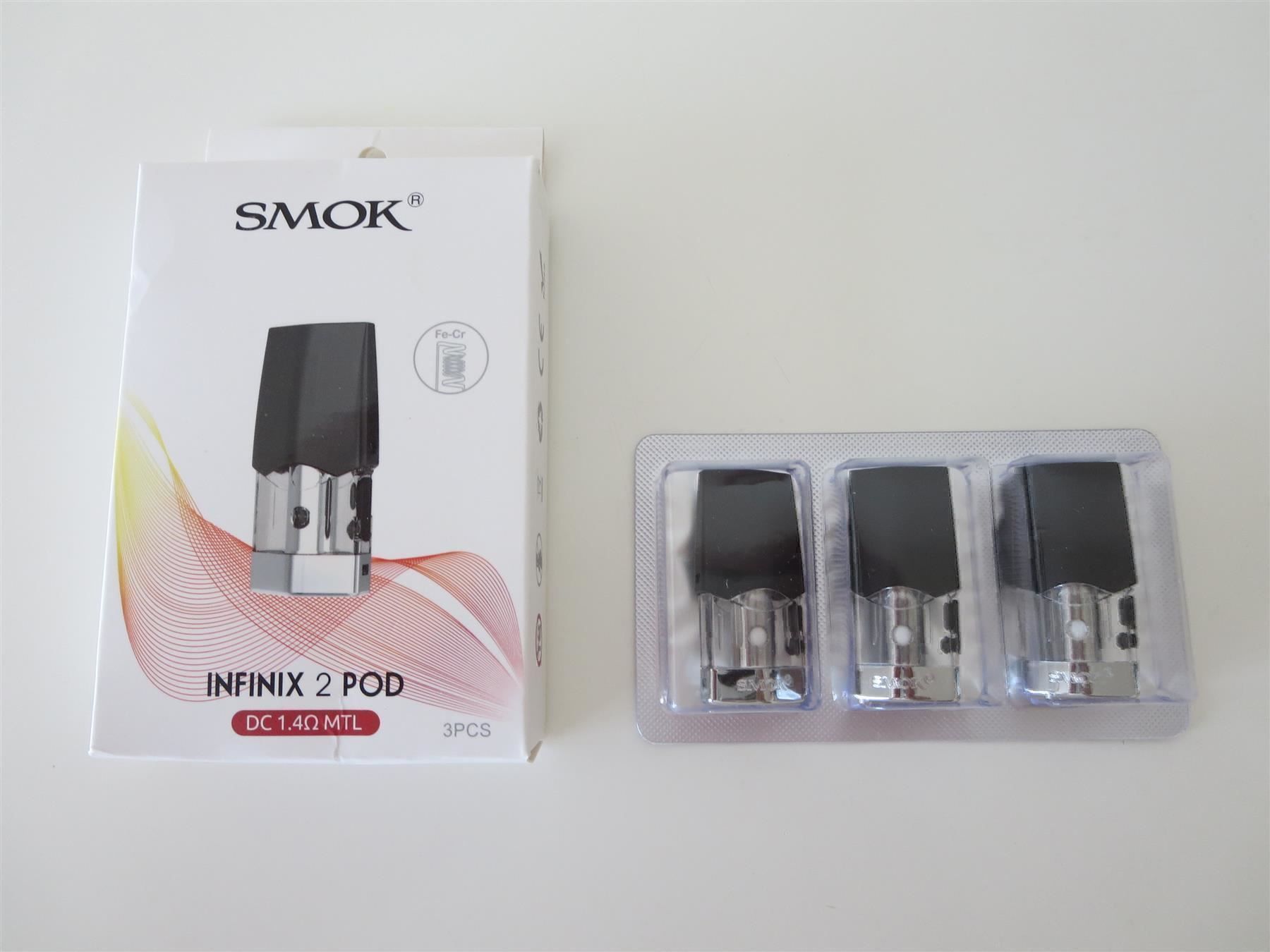 Sonstige Tabakwaren: SMOK INFINIX 2 POD , 3er-Set , fabrikneu – Neu und originalverpackt aus Zürich von Lacoste06