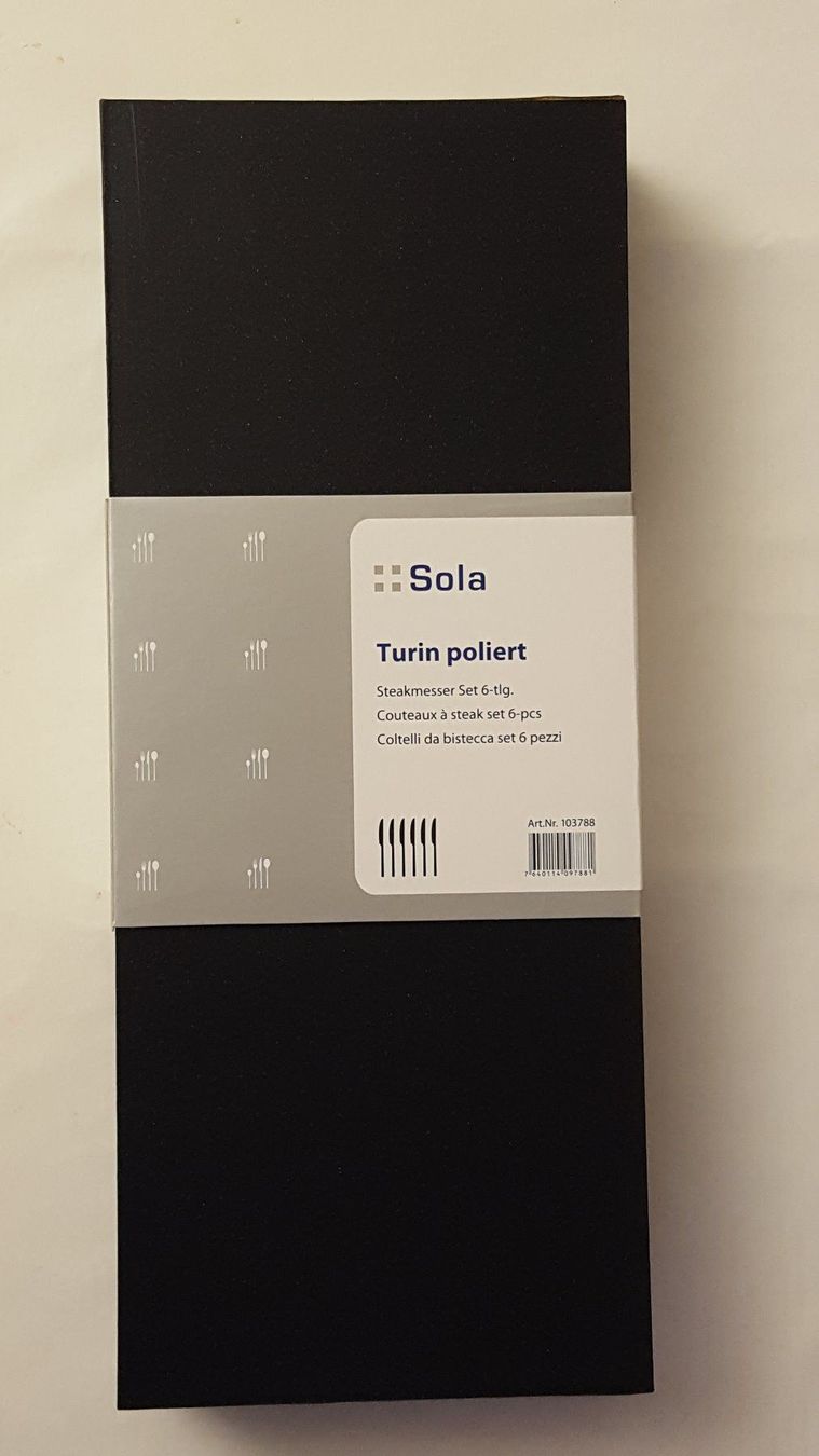 Messer: Sola: Steak messer set - 6er set mit Box – Neu und originalverpackt aus Oberglatt ZH von Mrf808 1