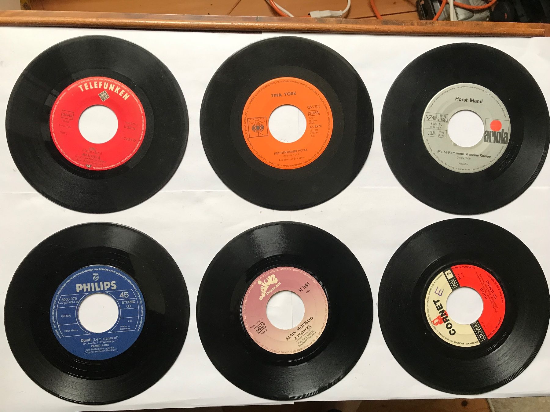 Dischi in vinile: single set nr. 1, verschiedene interpreten – Usato da liestal venduto da makai05
