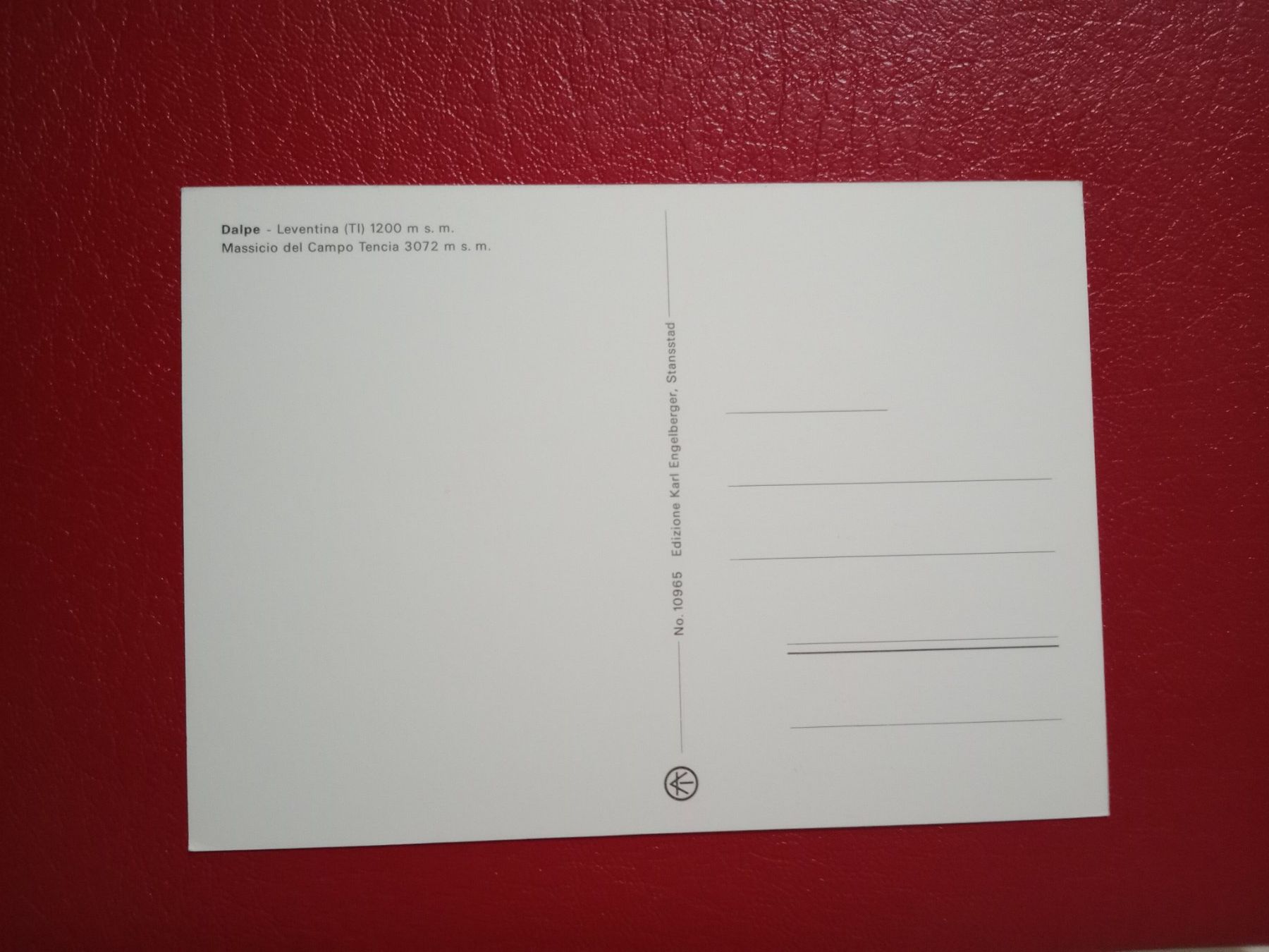 Cartoline postali: Dalpe-Cornone Tessin mehrbildrig – Usato da Küttigen venduto da Melisch1000 1