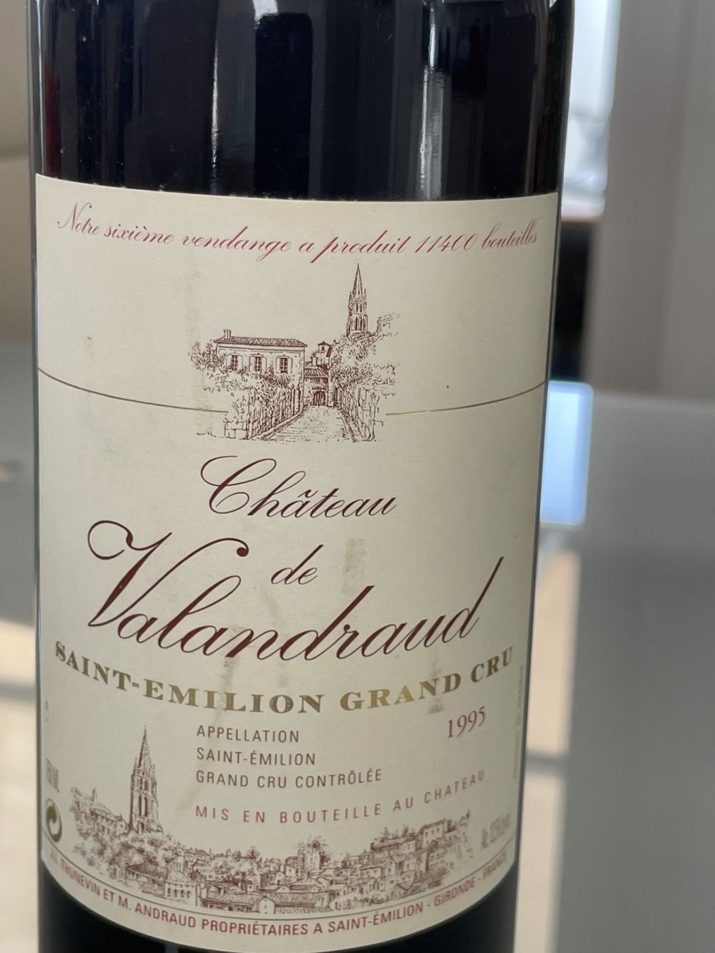 Vino: 1Fl. Château Valandraud 1995 --> Top Ratings !!! – Nuovo (secondo la descrizione) da Zürich venduto da Basepoint 1