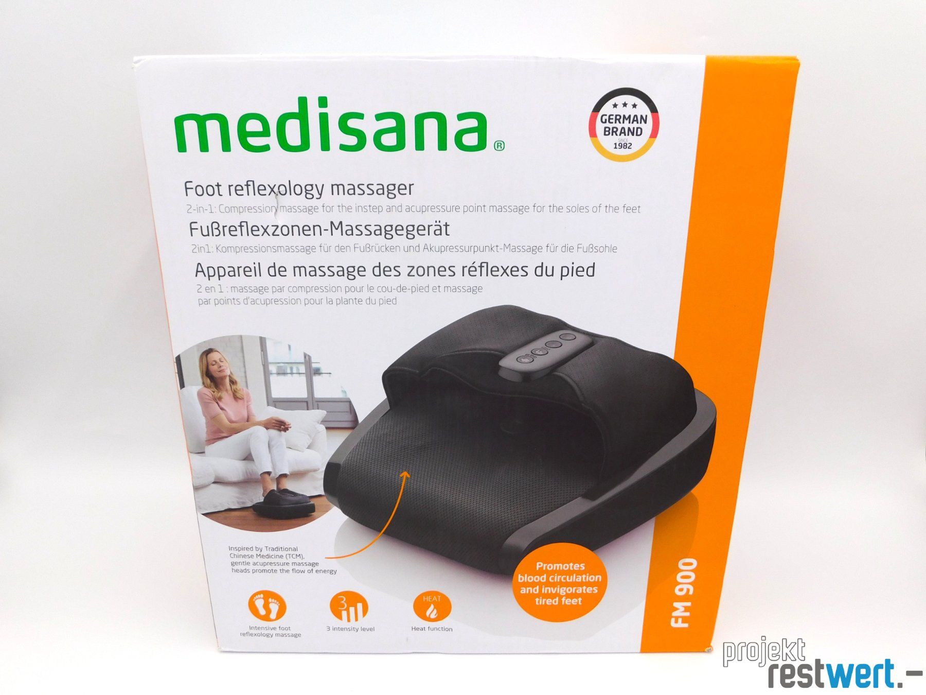 Medisana Dispositivi per massaggi: Fussreflexzonen-Massagegerät von MEDISANA – Nuovo (secondo la descrizione) da Bülach venduto da restwert_buelach 7