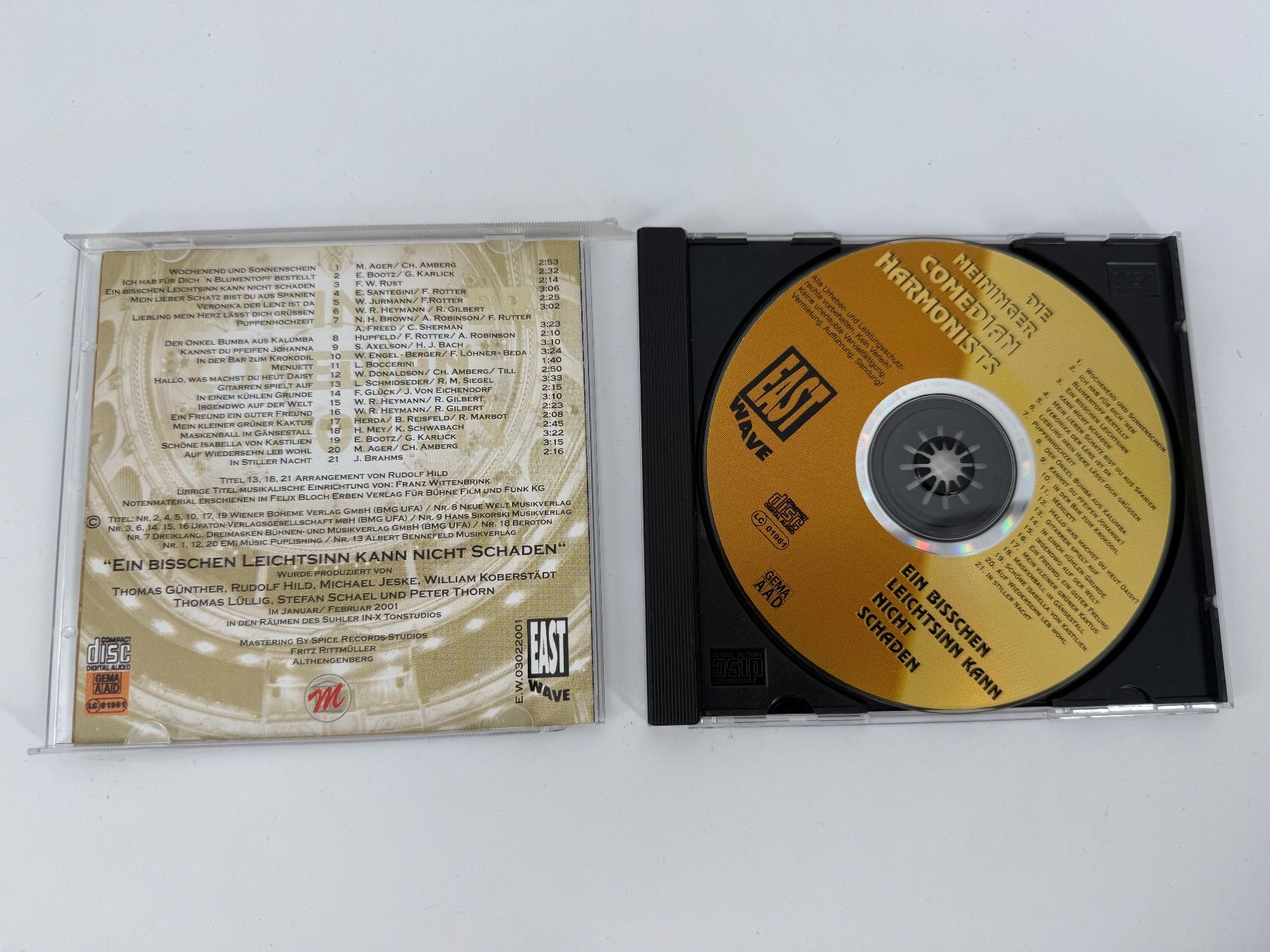 CD: Die Meiniger Comedian Harmonists CD – Usato da Auenstein venduto da moin. 1