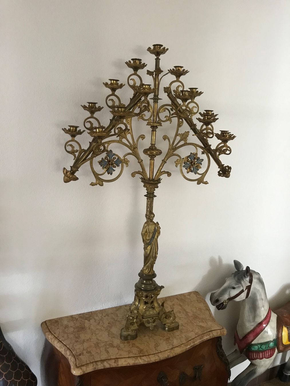 Kerzenständer: Candélabre en bronze d église – Gebraucht aus Renens VD von ser_j2fn
