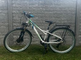 Mountainbike Trailchecker Weiss für Kinder