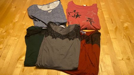 Damen T-Shirts Set, Grösse 52