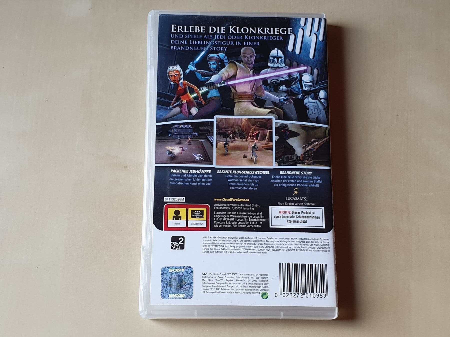 Sony Spiele: Star Wars The Clone Wars Republic Heroes – Gebraucht aus Stansstad von collectorsshop 1