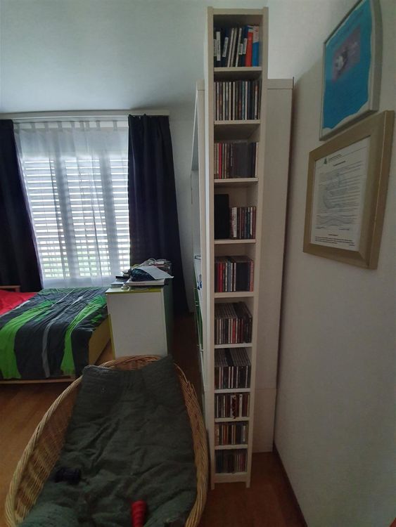 IKEA Gnedby CD Regal in Weiss | Kaufen auf Ricardo