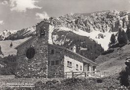 Malbun   FL   .   Friedenskapelle     um 1959