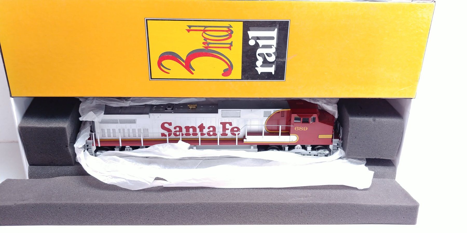 Modellini di ferrovie: 3rd Rail GE C44-9W Santa Fe 0 – Usato da Waltenschwil venduto da Ardnas007 3