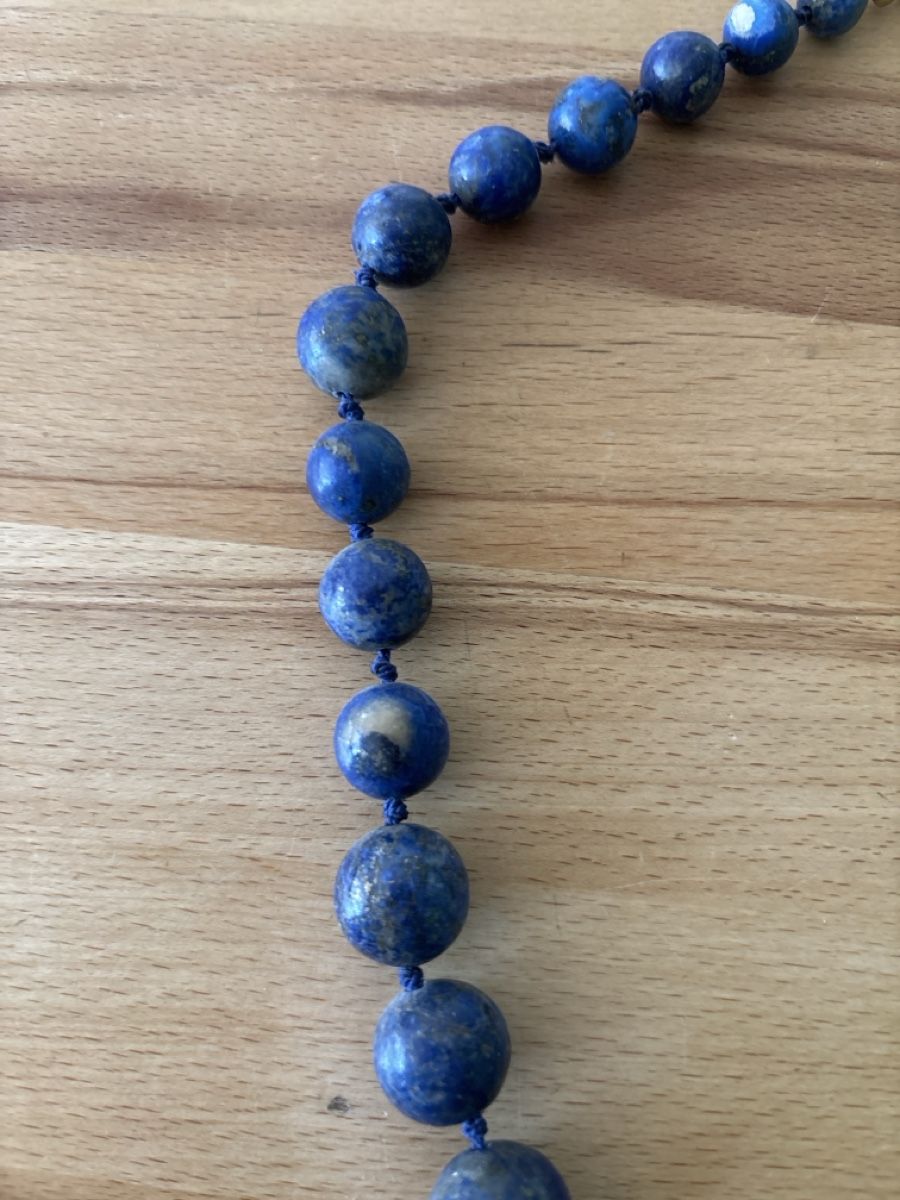Catenine: Lapis Lazuli Halskette – Usato da Dittingen venduto da ssplendore 3