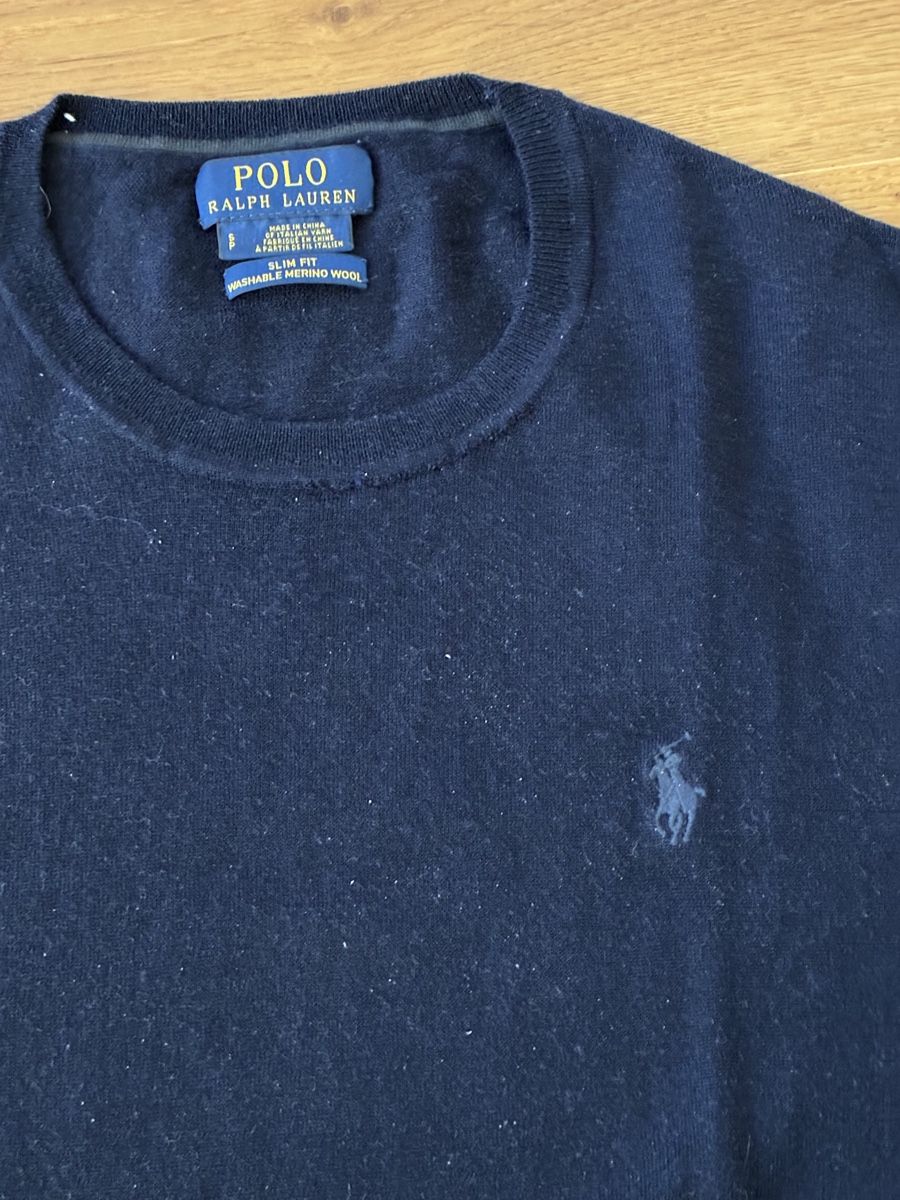 Polo Ralph Lauren Maglioni & Felpe: Polo Ralph Lauren Pullover Merino Wolle blau Grösse S – Usato da Wangen SZ venduto da el_paso08 2