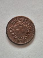 1 Rappen 1907 - hoher Kat.!