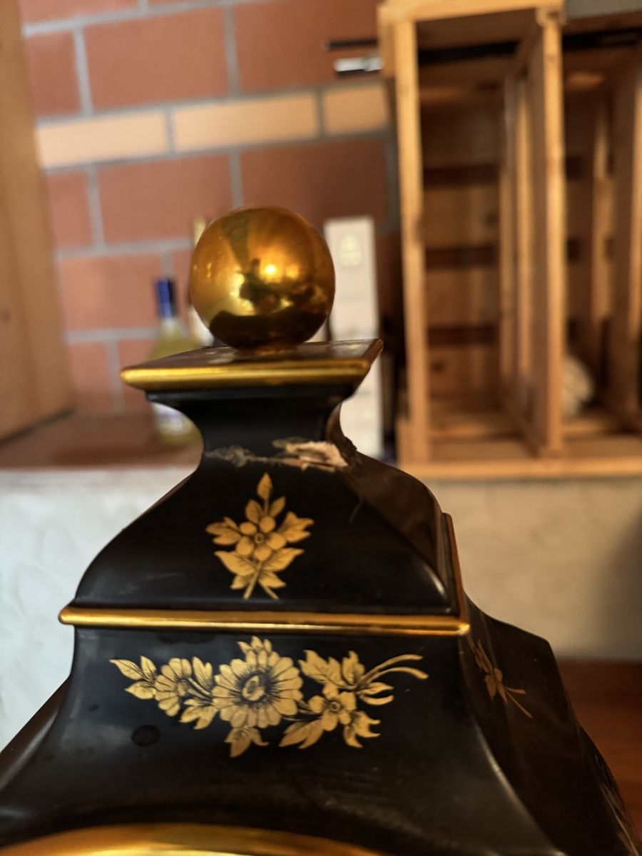 Orologi da terra & Orologi da parete: Pendule Le Castel schwarz goldfarben – Difettoso da St.Gallen venduto da davidmarceljud 6