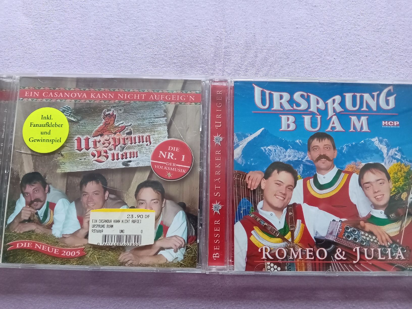 CDs: 2 CDs Ursprung Buam – D'occasion à Witterswil par hele04