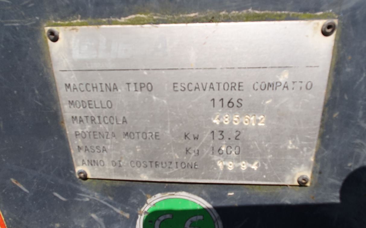 Escavatori: Bagger "Libra" 1600 kg / Jg. 1994 – Difettoso da Waldstatt venduto da RegineW 5