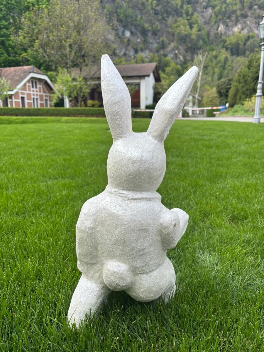 Alle Dekorationen: Osterhasen aus Papiermache, 3 Stk. – Gebraucht aus Uetendorf von Flurina011 4