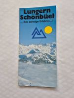 Lungern Schönbüel das sonnige Erlebnis Broschüre