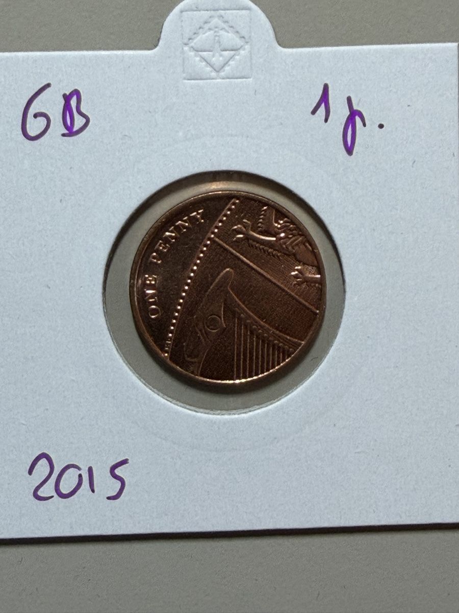 Alle Münzen: GB - 1 pence - 2015 – Gebraucht aus Payerne von Mike1682