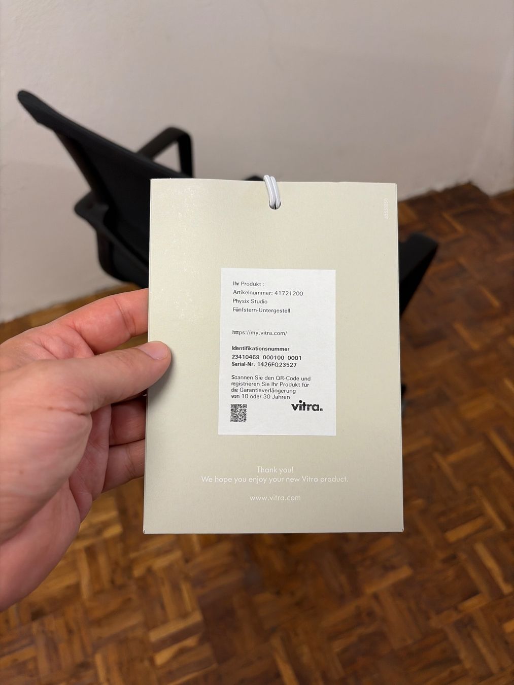 Sedie a rotelle: Neuer Physix Studio Bürodrehstuhl Vitra – Nuovo (secondo la descrizione) da Basel venduto da Danieleytan 2