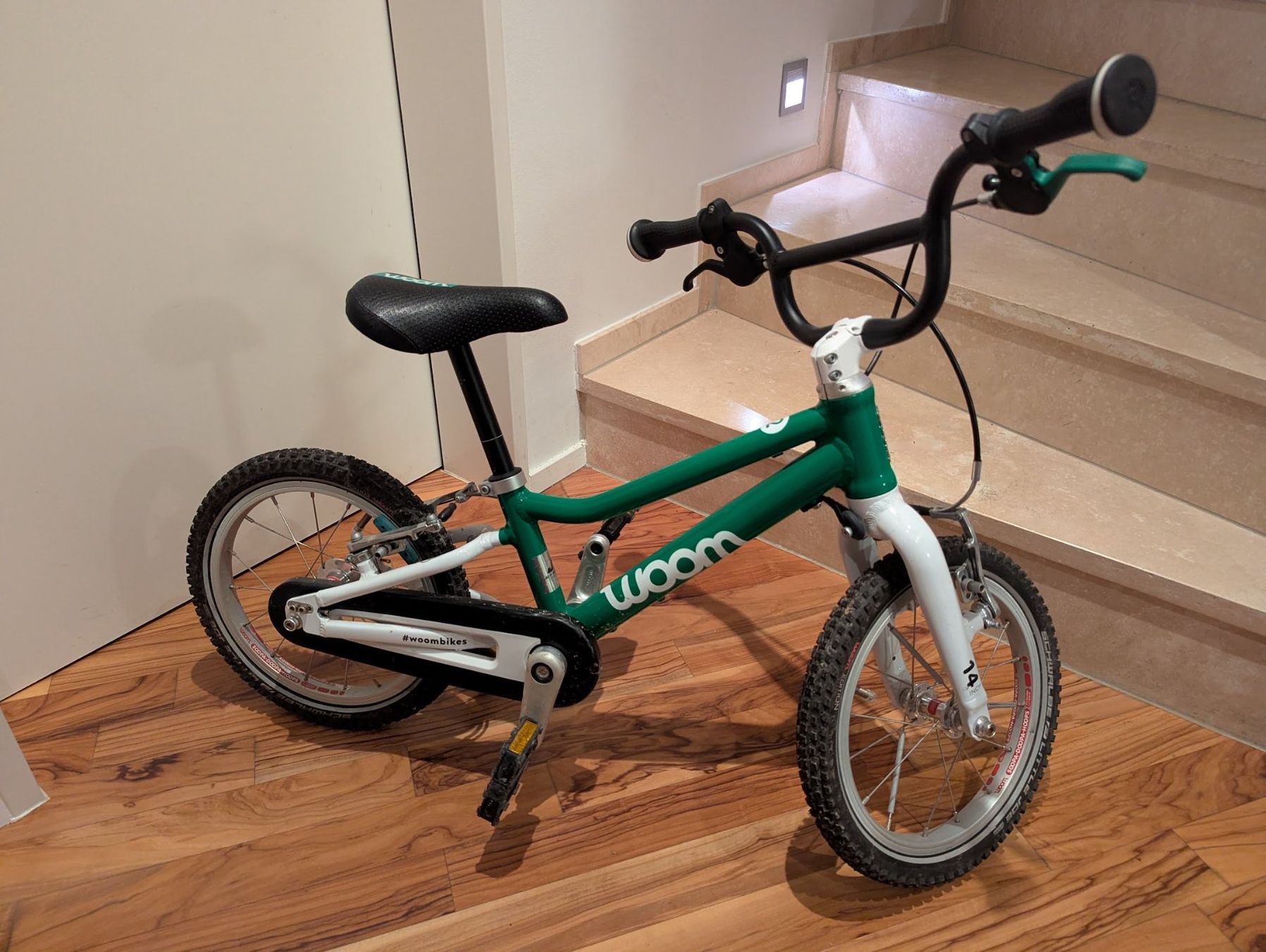Woom Velos: Woom 2 14'' Green – Gebraucht aus Zürich von mitkodm