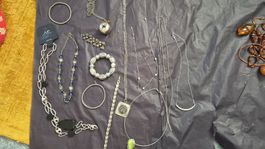 schmuck Lot silber 