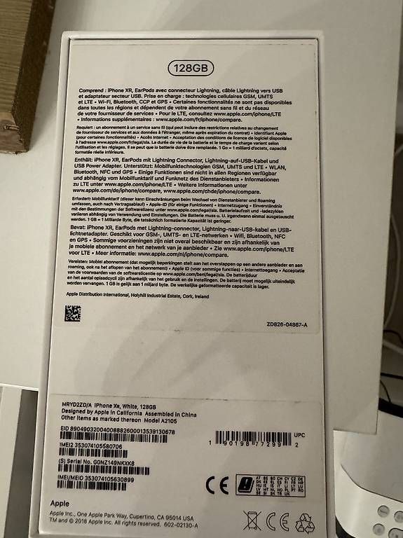Telefoni cellulari / Smartphones: Iphone XR 128gb  – Usato da Trübbach venduto da nic_hgn9 1