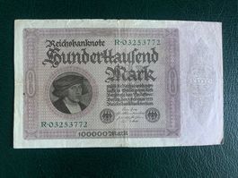DEUTSCHLAND - 100'000 ReichMark - 1. Februar 1923 - SS/TTB