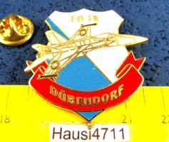 FA-18 DÜBENDORF ZH PIN ENAMEL GROSSS 35x35mm LIMITIERT