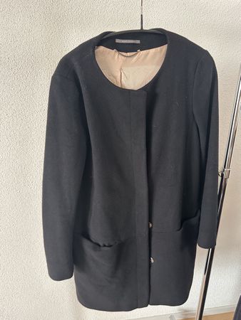 Rene Lezard Kurzmantel, schwarz, Grösse 34