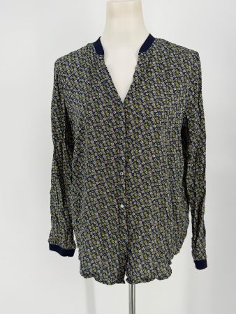 Bluse mit Blumenmuster Gr. L von edc/ Esprit