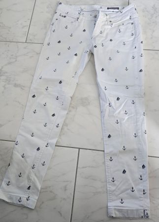 Jeans Slim Fit Tommy Hilfiger mit Ankermuster - Grösse 28