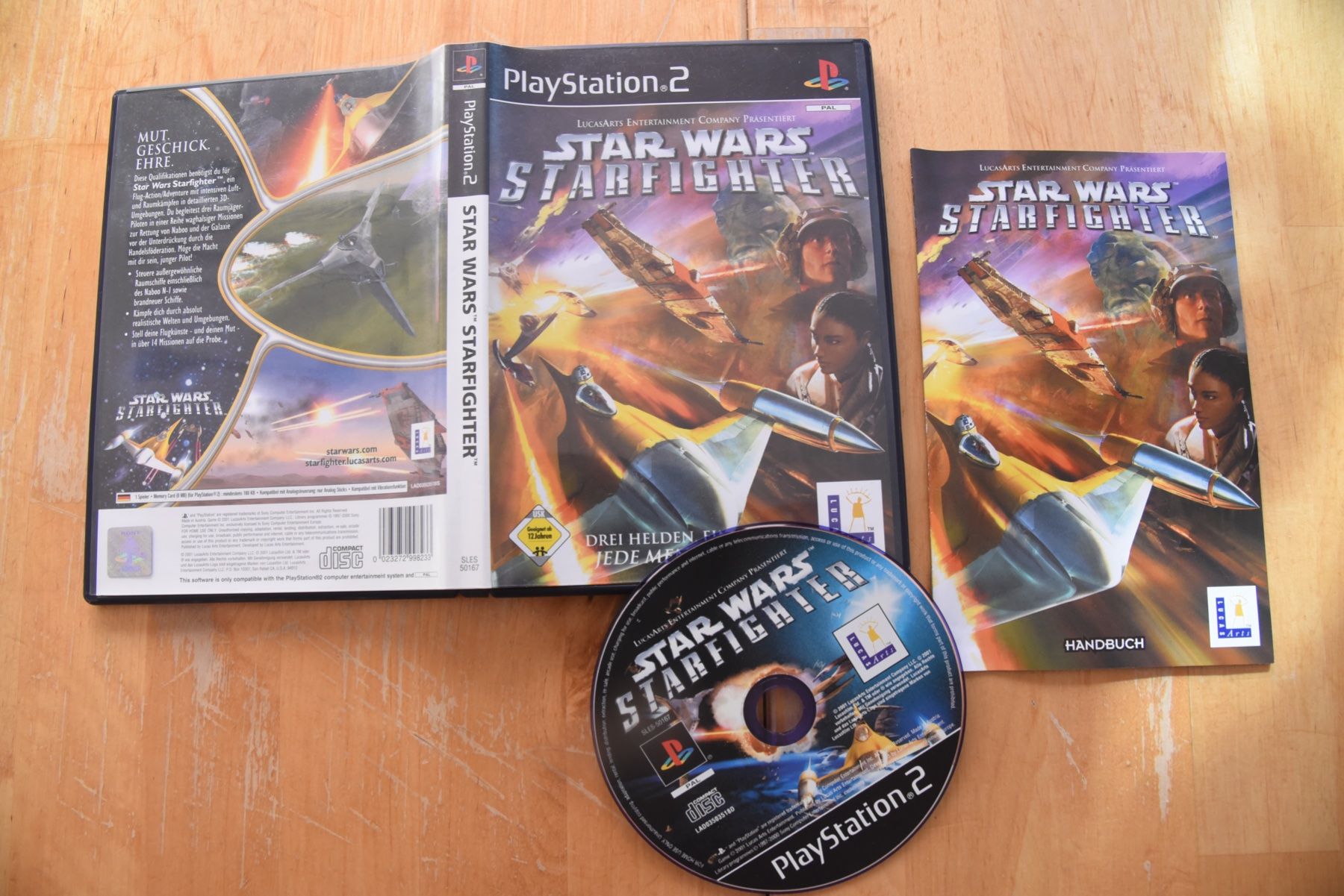 Giochi: Star Wars Starfighter (CIB) – Usato da Frenkendorf venduto da gelbeZinnie
